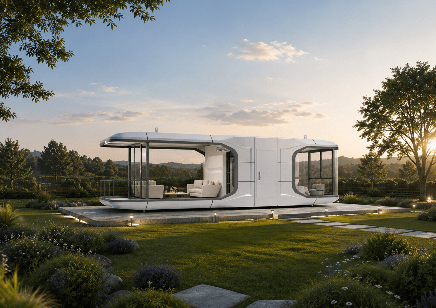 Space Capsule Series x7 floor plan